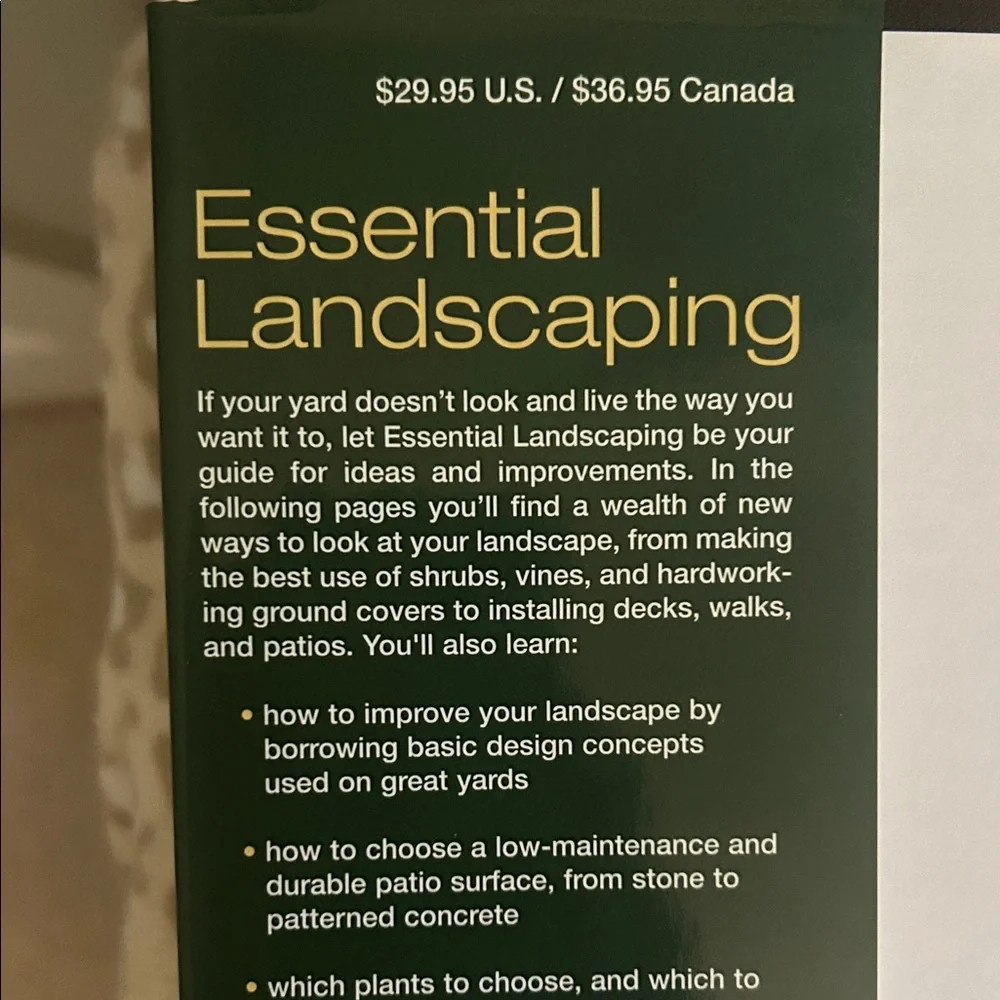 Essential Landscaping Book by This Old House - Picture 4 of 6